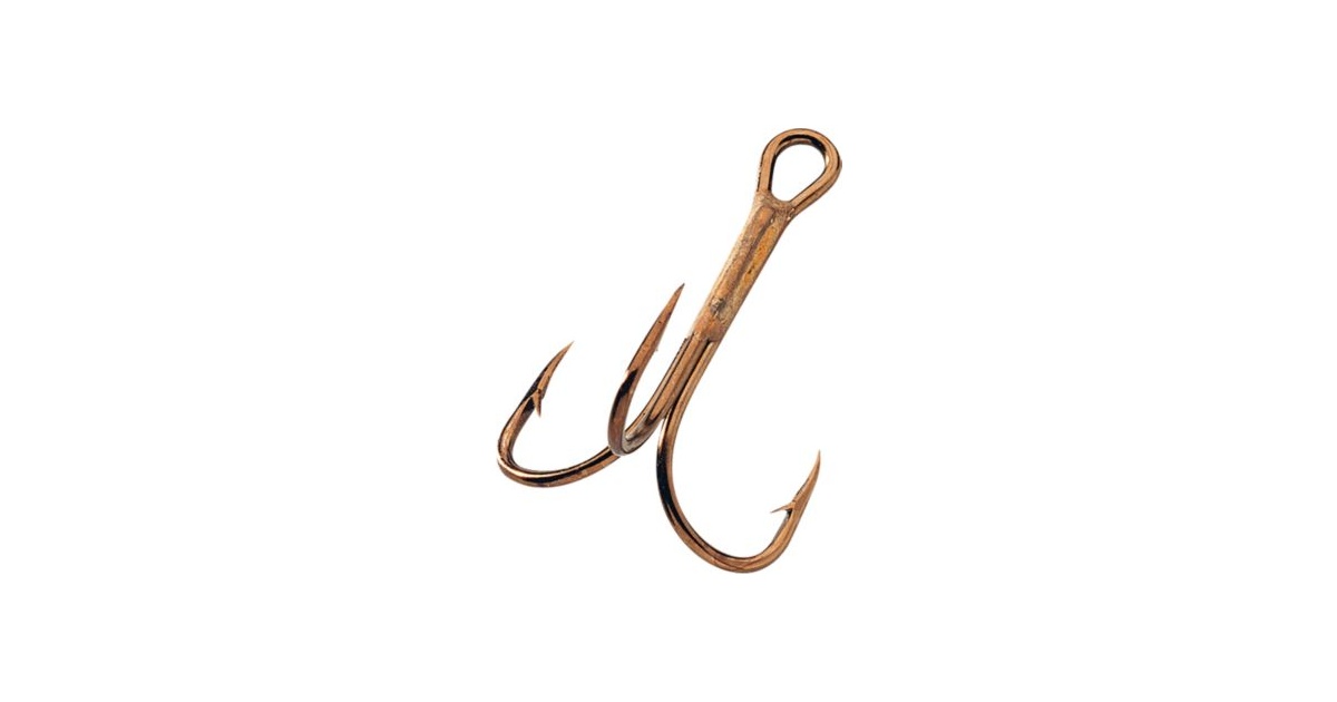 Eagle Claw Lazer Sharp L182G Salmon Steelhead Fishing Hooks Nickel Sz 4