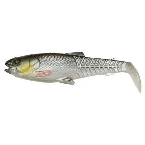 Savage Gear Craft Cannibal Paddletail 6,5cm Green Silver 4kpl