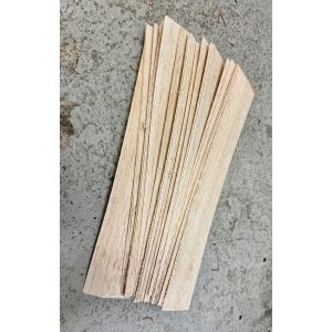 Balsaviilu 30cm x 5,5cm 19kpl