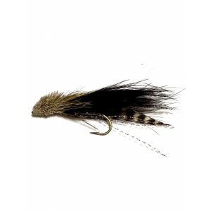 Muddler Musta/hopea #4