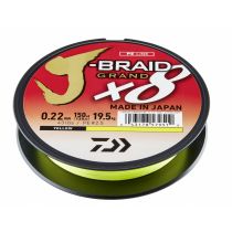 Daiwa J-Braid Grand x8 135m Yellow