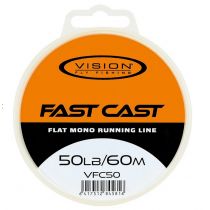 Vision Fast Cast Flat Runningline 50lb 60m