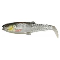 Savage Gear Craft Cannibal Paddletail 6,5cm Green Silver 4kpl