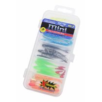 Patriot Ice Mini Pilkkijigilajitelma KIT-5 (25jigiä, 2 morria ja vieherasia)