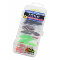 Patriot Ice Mini Pilkkijigilajitelma KIT-6 (25jigiä, 2 morria ja vieherasia)