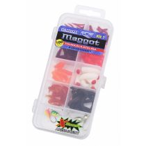 Patriot Ice Maggot toukkalajitelma 100kpl (kärpäsentoukka, surviainen ja mato) + morrit