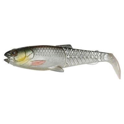 Savage Gear Craft Cannibal Paddletail 6,5cm Green Silver 4kpl